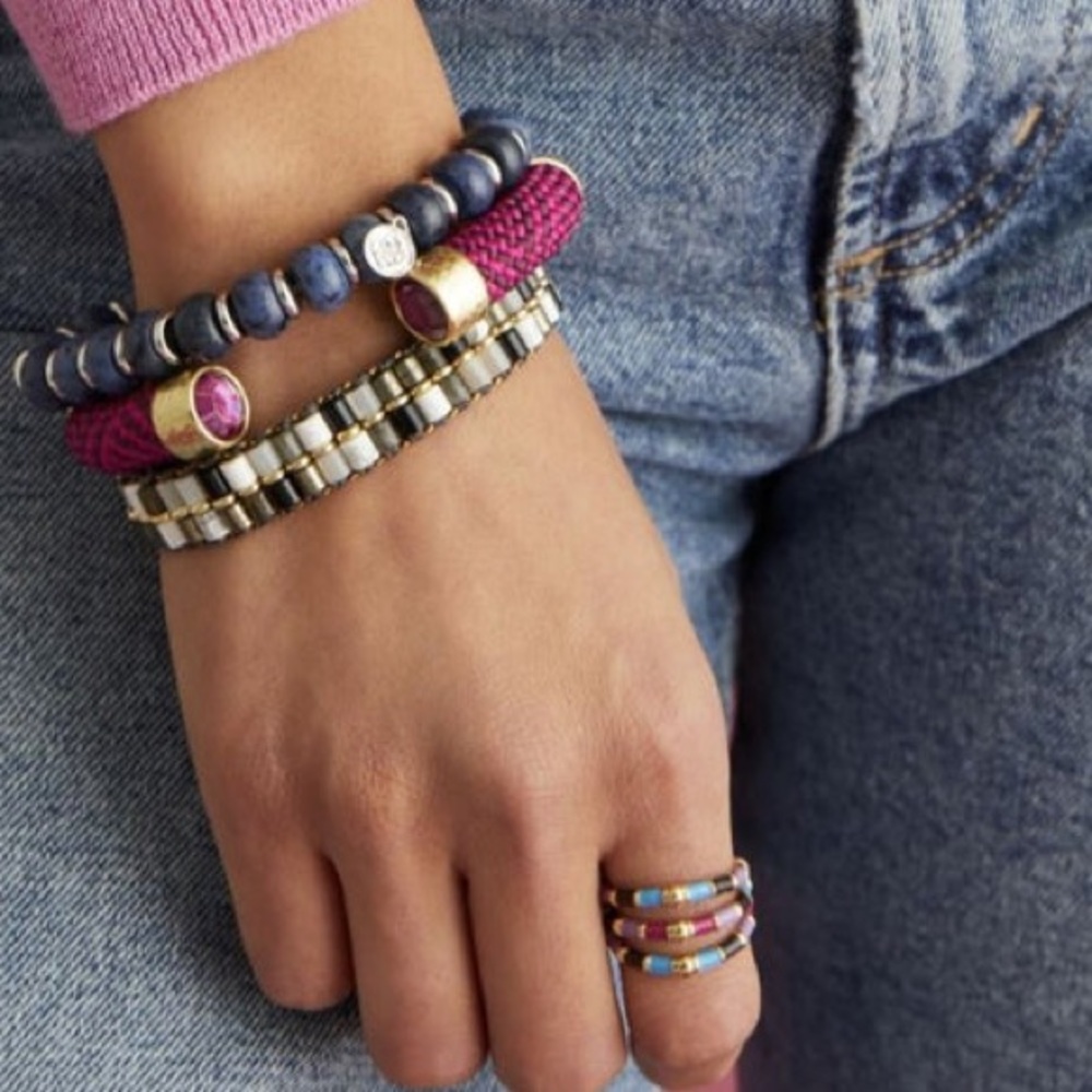 🐘🐘💓 Kendra Scott Triple Band Ring - Picture 2 of 5